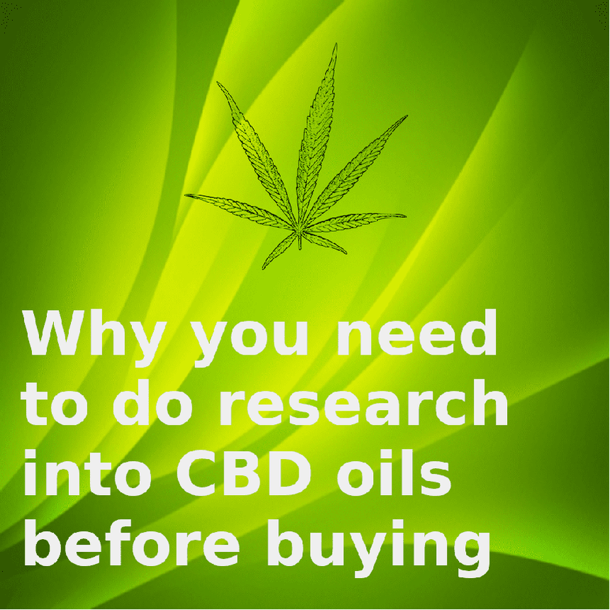 Why You Should Research CBD Oil before Buying – Quintessential Tips