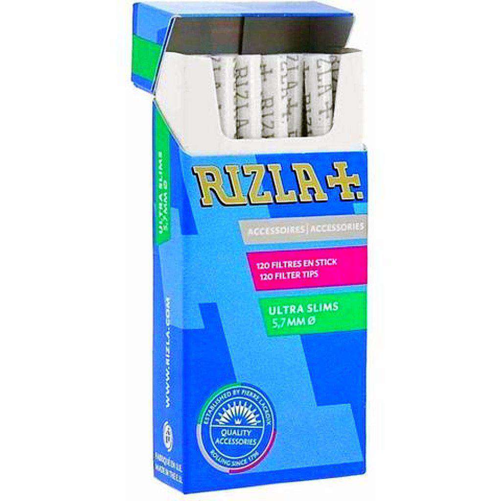  Rizla Filter Tips Slim 10 Boxes 1500 Tips Loose Cigarette Roll  Your Own : Health & Household